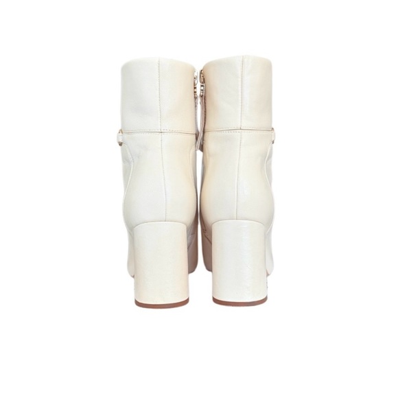 Sam Edelman | Florah Leather Heel Booties | Modern Ivory | Women’s Size 7.5 - Picture 8 of 11